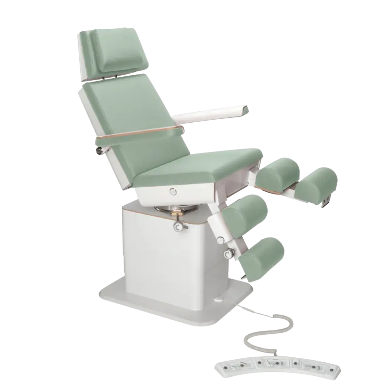 Sillón de pedicura - MOON - Elevador eléctrico - Alámbrico - Ruck My Podiatry Sage-5-motores-Blanco