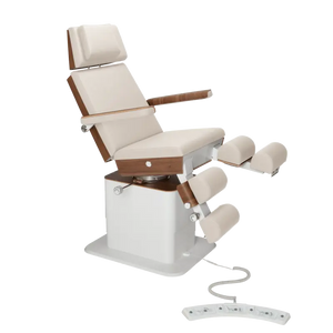 Sillón de pedicura - MOON - Elevador eléctrico - Alámbrico - Ruck Mi Podología Natural-5-motores-Nogal