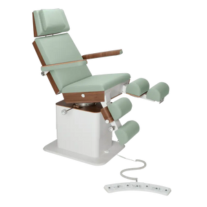 Sillón de pedicura - MOON - Elevador eléctrico - Alámbrico - Ruck My Podiatry Sage-5-motores-Nogal