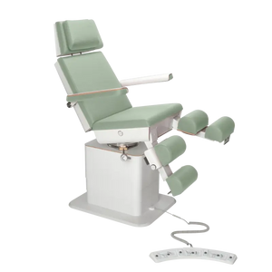 Sillón de pedicura - MOON - Elevador eléctrico - Con cable - Ruck My Podiatry Sage-3-motores-2-Blanco
