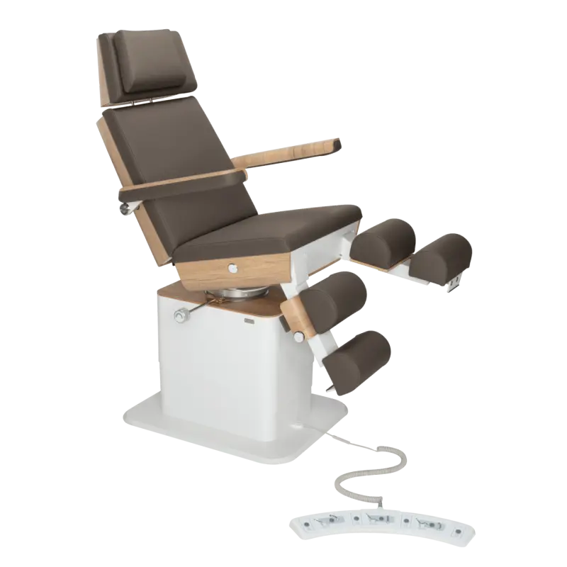 Sillón de pedicura - MOON - Elevador eléctrico - Con cable - Ruck My Podologie  Expresso-3-motors-2-Oak
