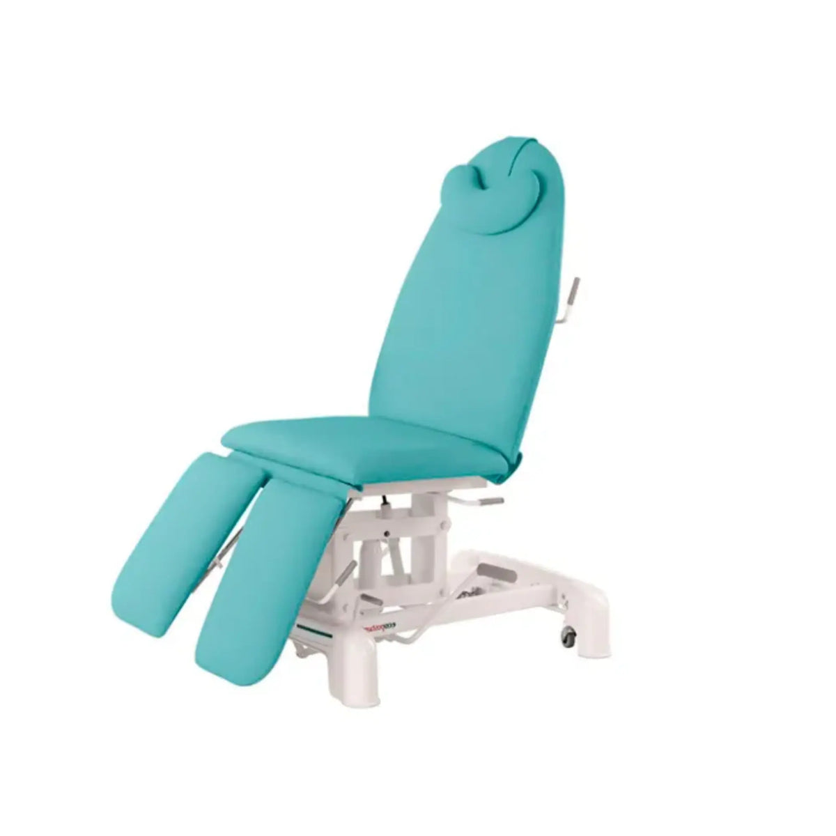 Sillón de pedicura eléctrico - 188 x 62 cm con reposabrazos - My Podologie