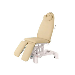 Sillón de pedicura eléctrico - 188 x 62 cm con reposabrazos - My Podologie