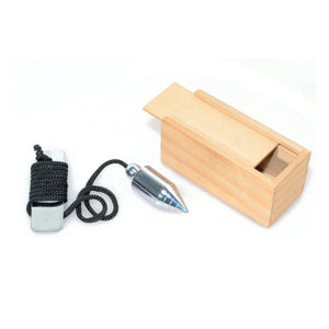 Plumb line 150 cm with wooden box - My Podologie