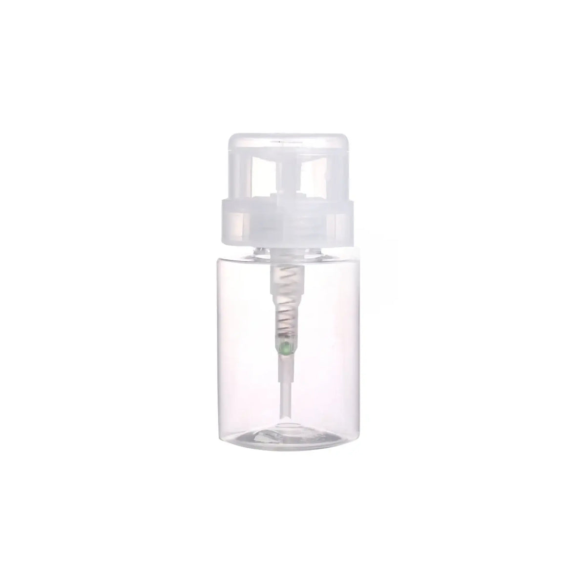 Plastic pump dispenser bottle for liquid - 100 ml