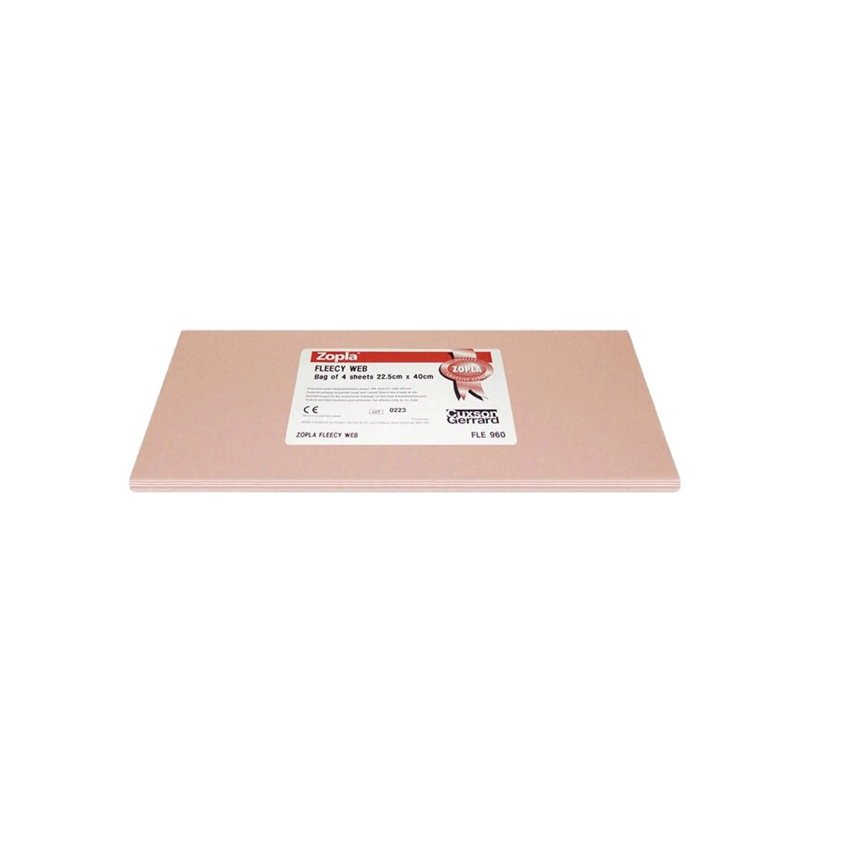 Fleecy Web Zopla - 4 plates of adhesive bandage - My Podiatry