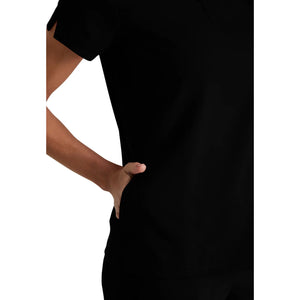 Flora - Banded collar tunic - Women - Grey’s Anatomy Stretch GREYS ANATOMY STRETCH
