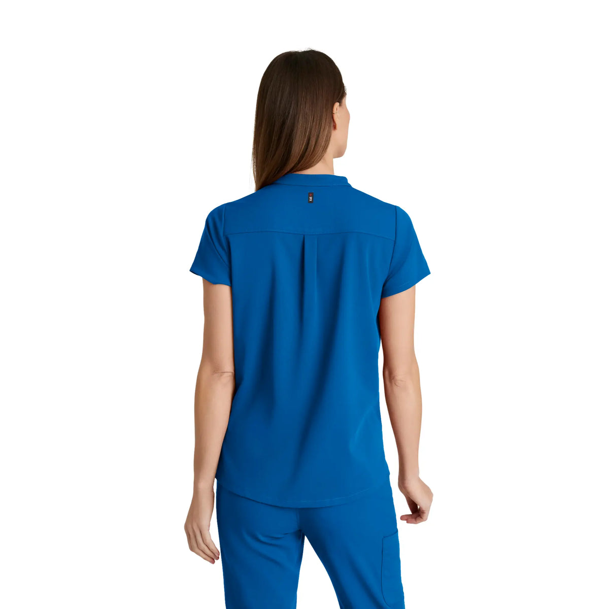 Flora - Banded collar tunic - Women - Grey’s Anatomy Stretch GREYS ANATOMY STRETCH
