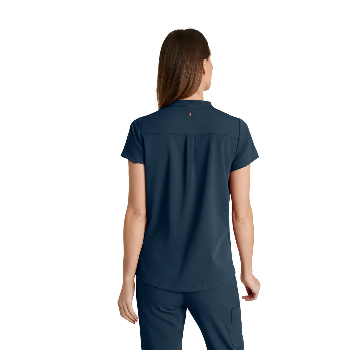 Flora - Banded collar tunic - Women - Grey’s Anatomy Stretch GREYS ANATOMY STRETCH
