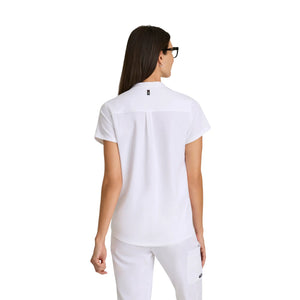 Flora - Banded collar tunic - Women - Grey’s Anatomy Stretch GREYS ANATOMY STRETCH
