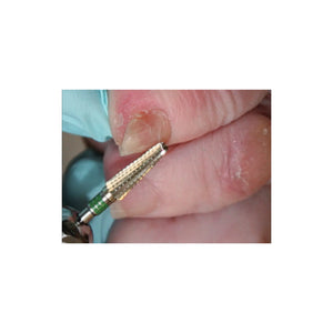 Bur 5675 - Carbide + Zirconium - Single tooth with transverse size - 4 mm - My Podologie