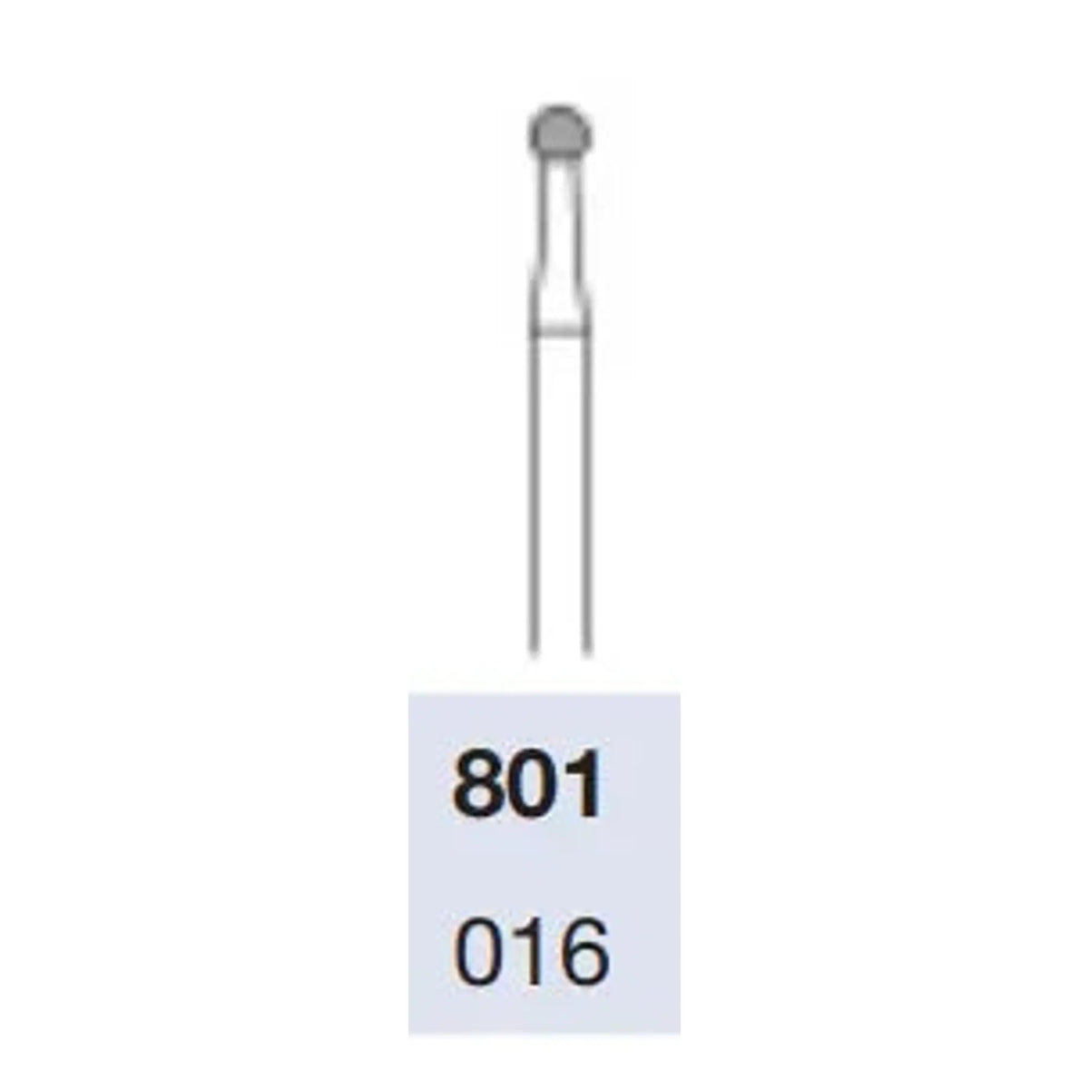 801 Diamond Burr - Enucleation and nail drilling - 1.6 mm - My Podologie