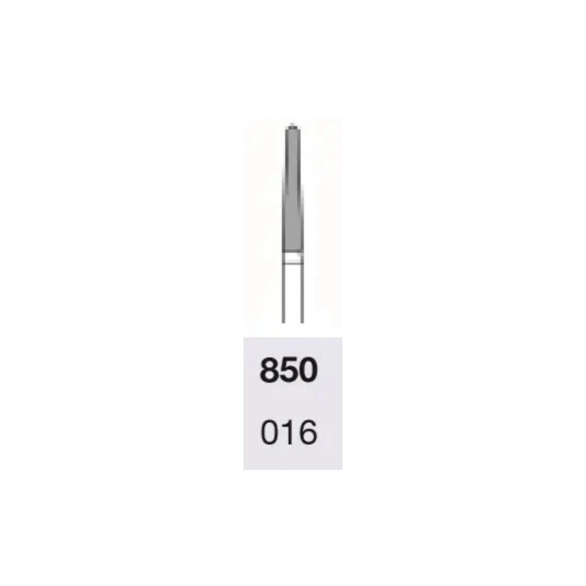 850 Diamond Burr - Smoothing calluses and nails - 1.6 mm Busch 