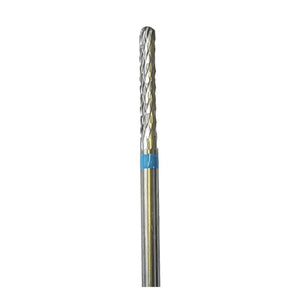 Bur E0210 Tungsten carbide - Nail treatment and finishing - Medium cross teeth - 2.3 mm - My Podologie