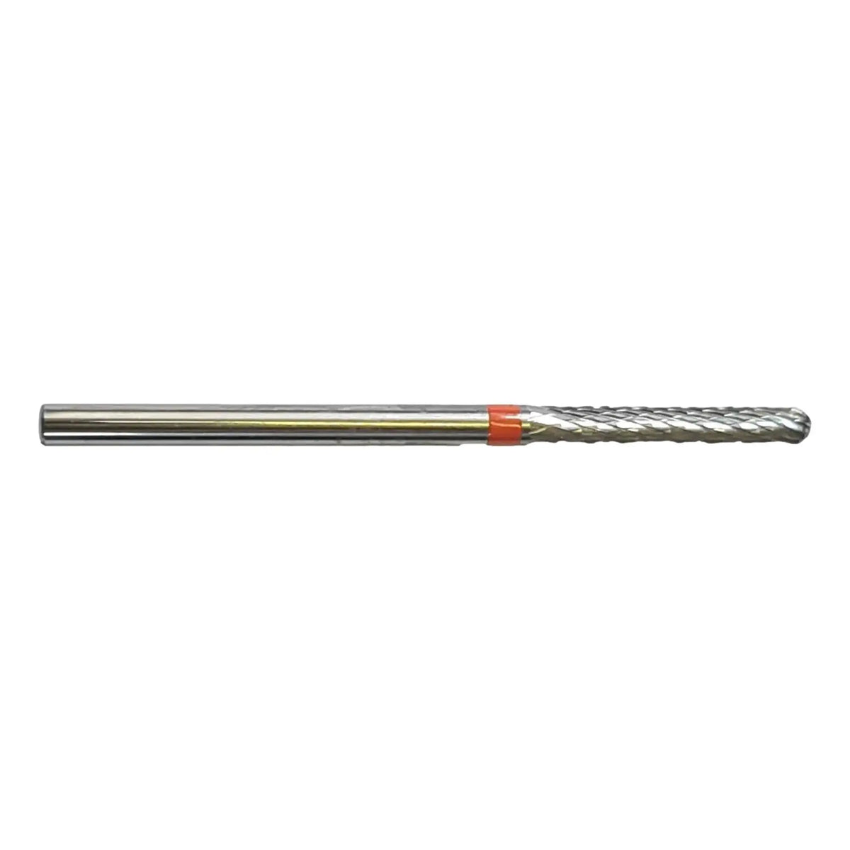 Fresa E0220 Carburo de tungsteno - Abrasión y acabado de clavos finos - Dientes cruzados finos - Forma recta - 2,3 mm - My Podologie