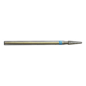 Fraise E0710 Carbure de tungstène - Traitement et finition des ongles - Denture croisée moyenne - 2,3 mm - My Podologie