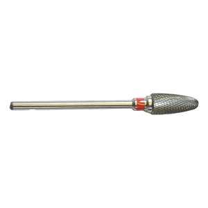 Fraise E5420 Carbure de tungstène - Abrasion et finition des ongles fins - Denture croisée fine - 6 mm - My Podologie