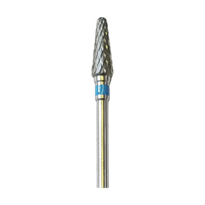 Bur E5510 Tungsten carbide - Nail treatment and finishing - Medium cross teeth - 6 mm - My Podologie