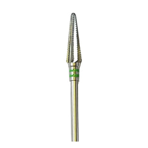 Bur E5775 Tungsten carbide - Abrasion of thick nails and onychogryphosis - Standard helical toothing - 4.5 mm - My Podologie