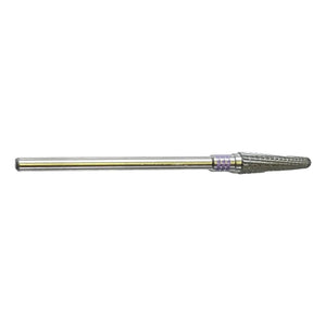 Bur E6925 Tungsten carbide - Abrasion of normal nails - Super fine helical teeth - 4 mm - My Podologie