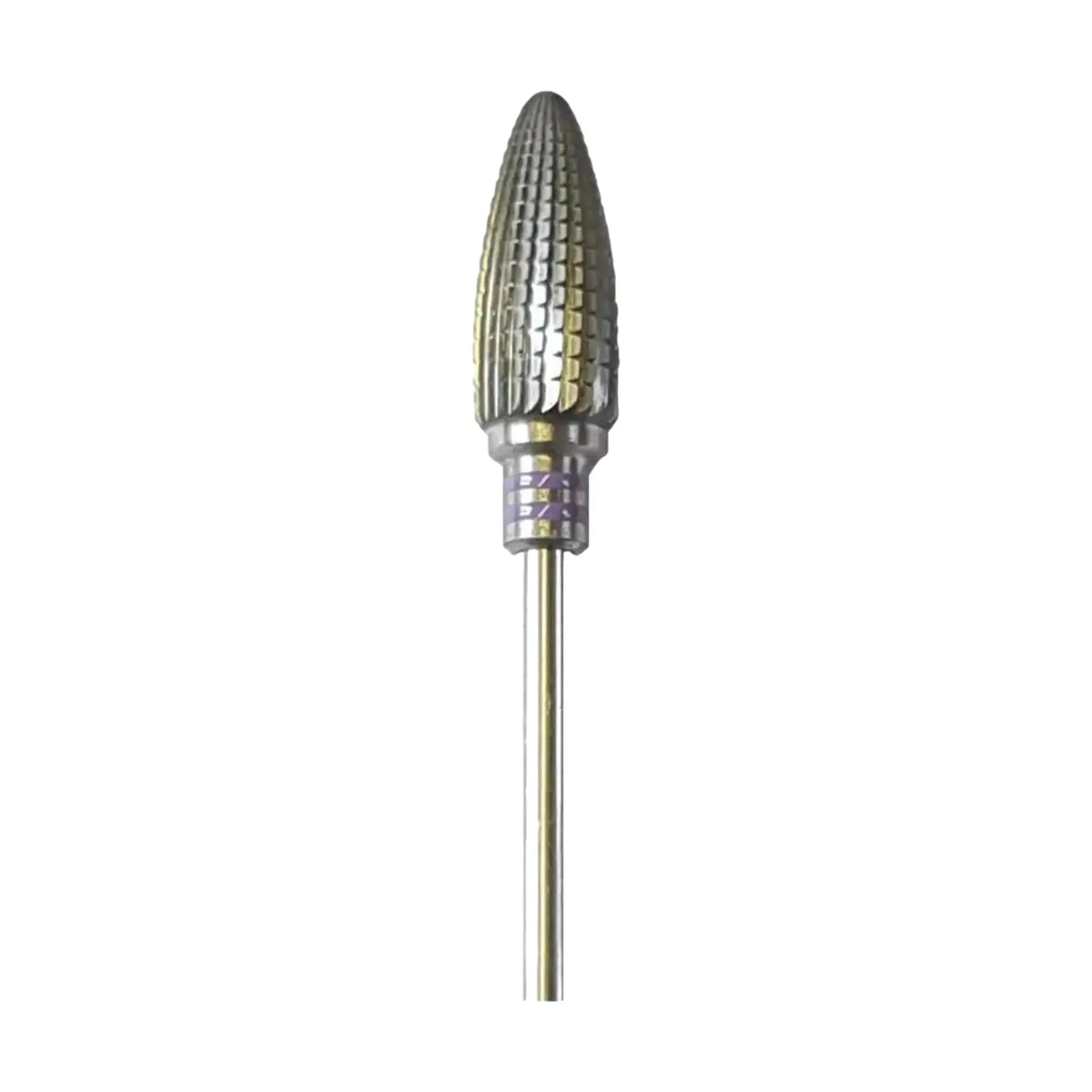 Fresa E7225 Carburo de tungsteno - Abrasión de uñas normales - Dientes helicoidales súper finos - 6 mm - My Podologie