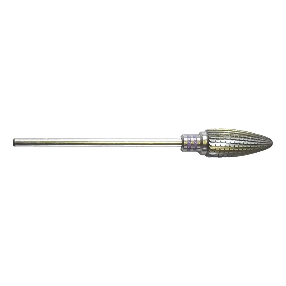 Fresa E7225 Carburo de tungsteno - Abrasión de uñas normales - Dientes helicoidales súper finos - 6 mm - My Podologie