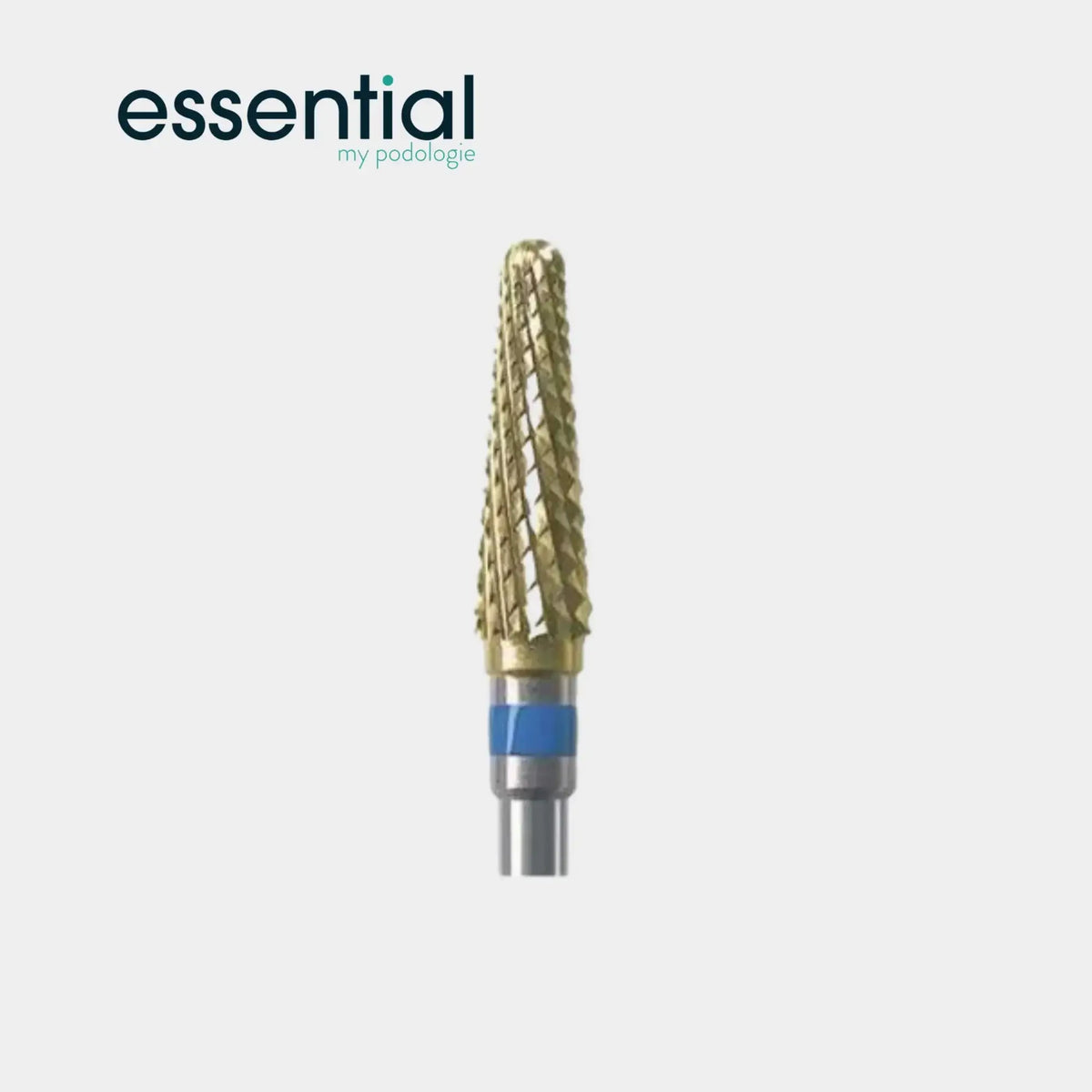 PODOMATOR burr - Tungsten carbide - Medium cross teeth - 4 mm - Essential by My Podologie Essential 
