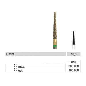 V850 Multi-layer Diamond Milling Cutter - Grinding without heating - 1.6 mm