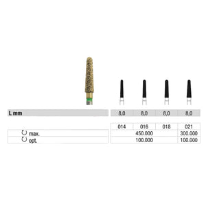 V856 Multi-layer Diamond Milling Cutter - Grinding without heating