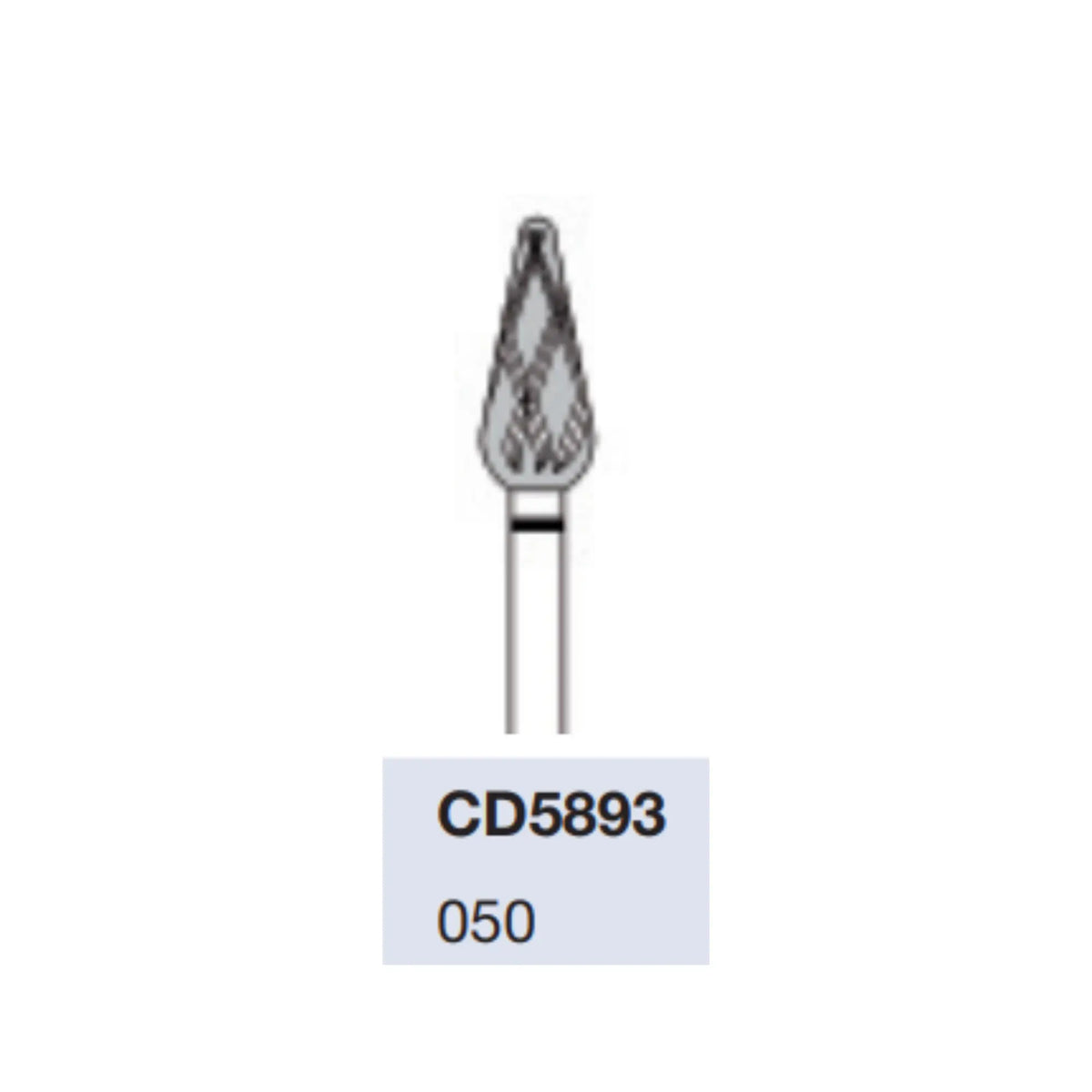 Diamond burr - Abrasion of hard calluses - Super coarse grain - CD5893 - Busch Busch