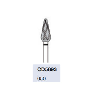 Diamond burr - Abrasion of hard calluses - Super coarse grain - CD5893 - Busch Busch