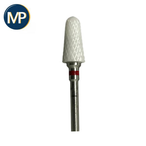 Ceramic bur - Fine cross teeth - Conical shape - 6mm - My Podologie
