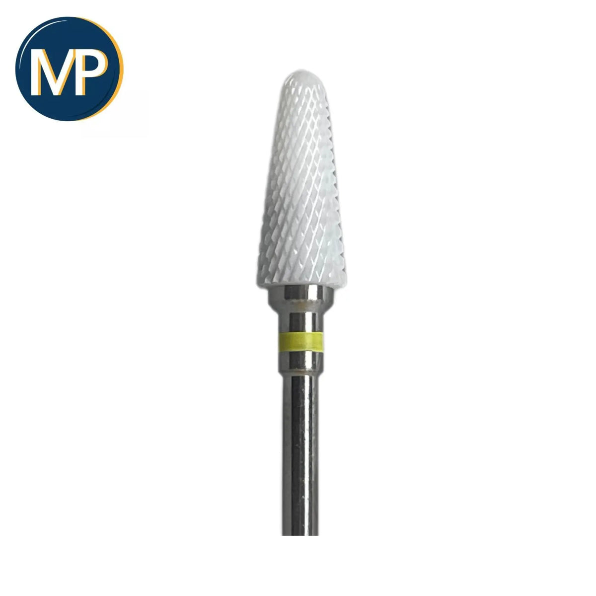 Ceramic bur - Fine cross teeth - Conical shape - 6mm - My Podologie