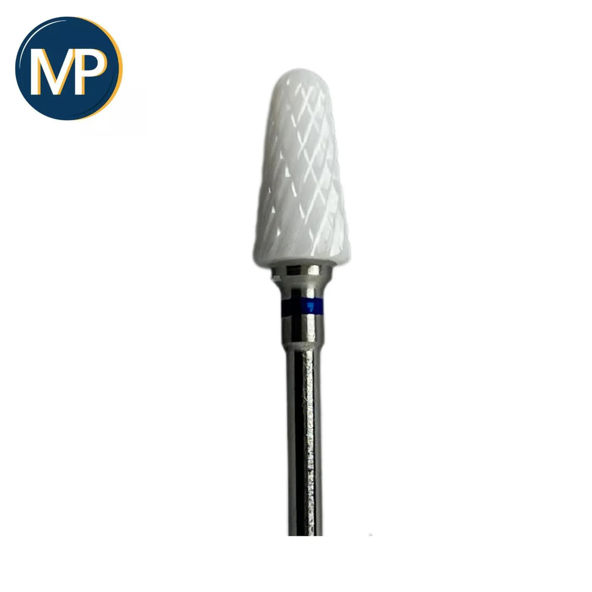 Ceramic bur - Medium cross teeth - Conical shape - 6.5mm - My Podologie