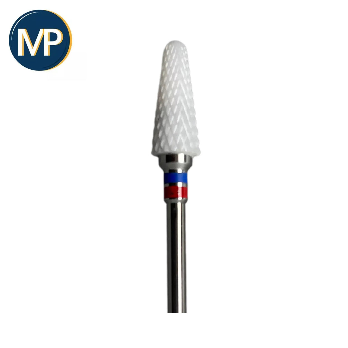Ceramic bur - Medium cross teeth - Conical shape - 6.5mm - My Podologie