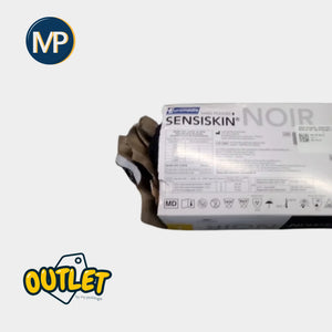 Gants d'examen - Nitrile Noir - Sans poudre - Boite de 100 - My Podologie // Avec défaut MP 