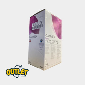 Gammex latex surgical gloves - Size 6 or 6/1/2 - Box of 50 pairs // Clearance Clearance 