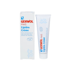 Gehwol - Lipidro refreshing cream for very dry feet - 1 tube of 75 ml 