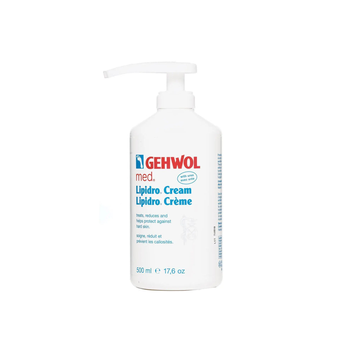 Gehwol - Lipidro refreshing cream for very dry feet - 1 tube of 75 ml 