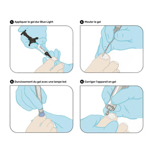 Professional hard gel - Blue Light - Ruck - My Podologie