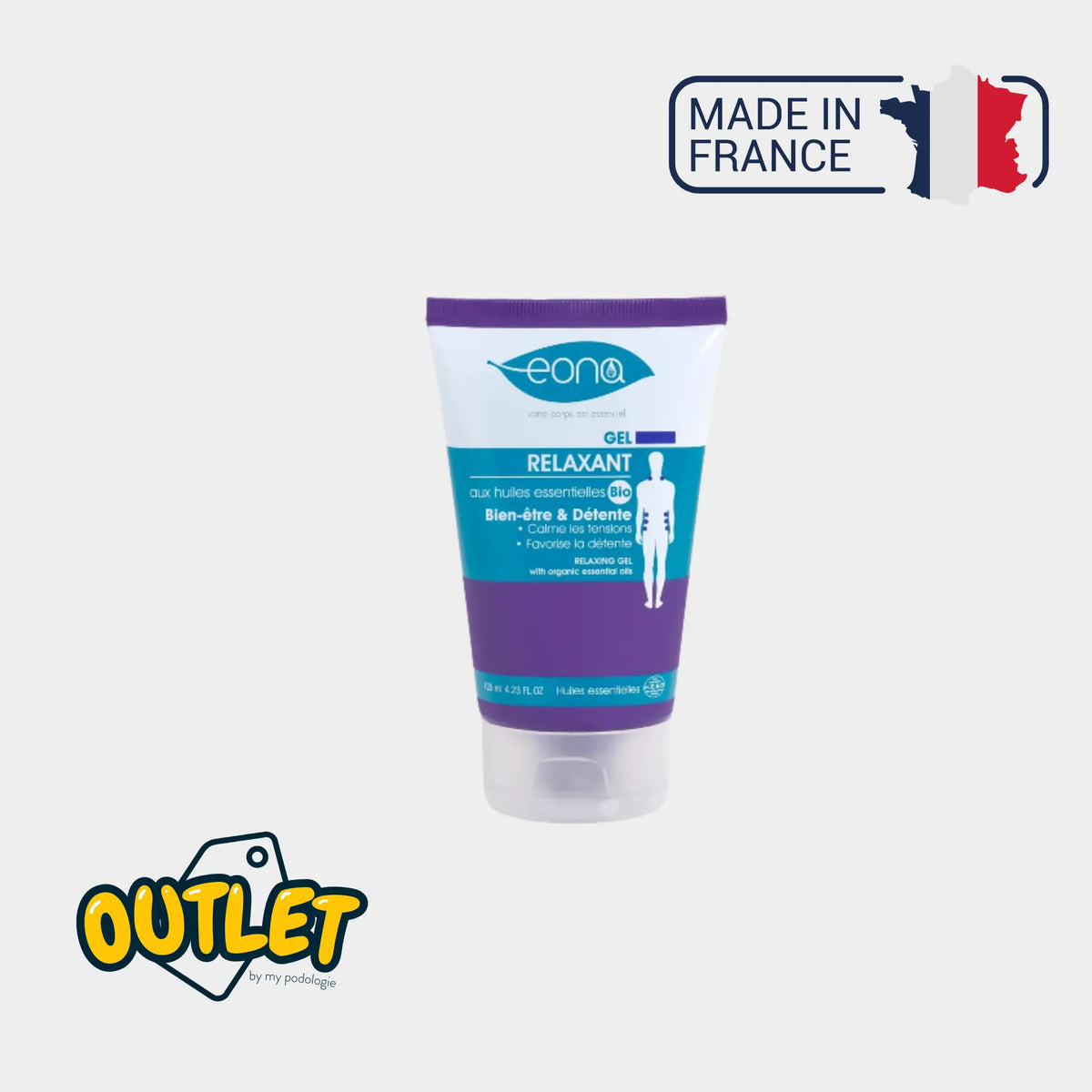 Relaxing gel - 125 ml - Organic - Eona // Outdated date Eona 