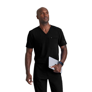 Geneva - V-Neck Tunic - Men - Barco Unify BARCO  Black / XL