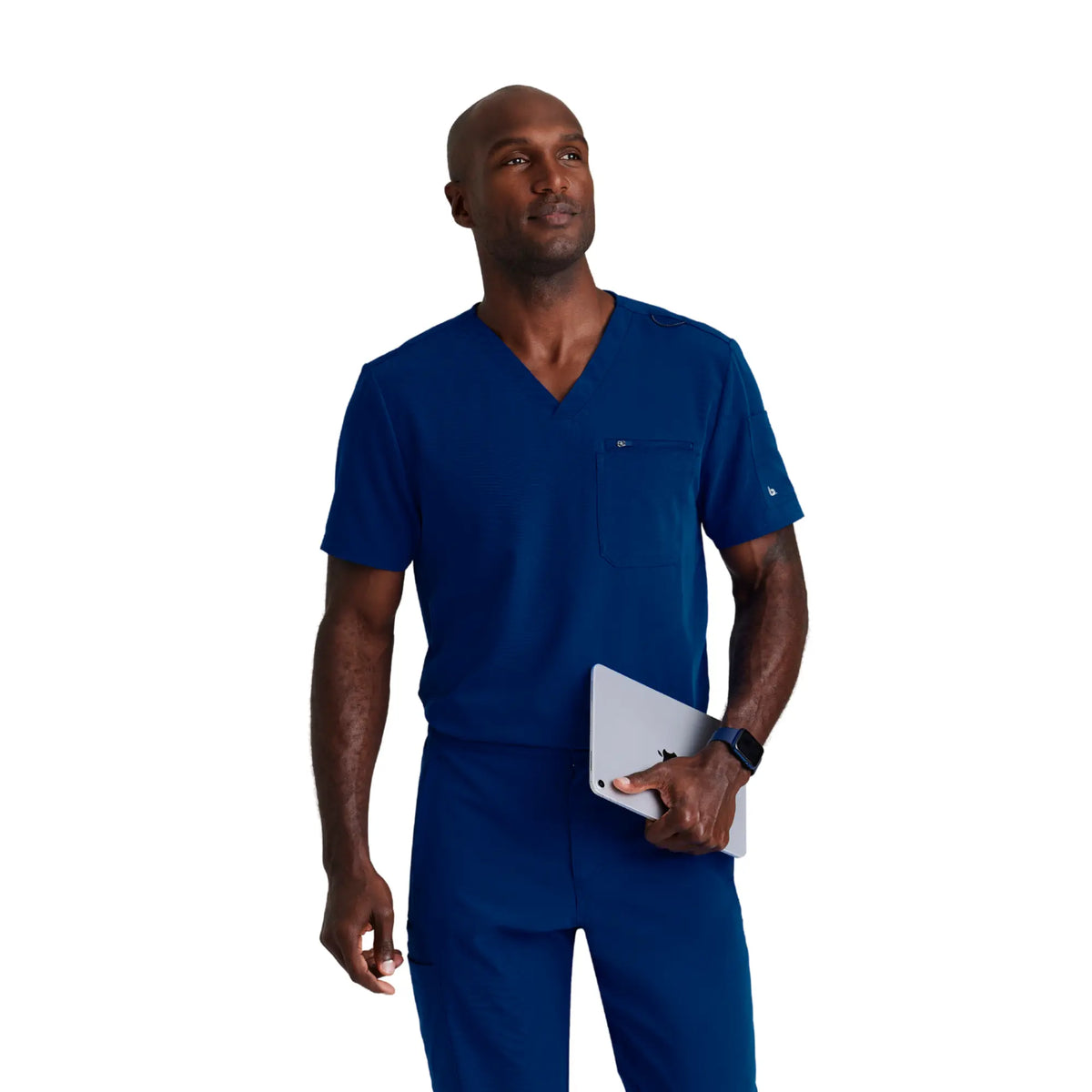 Geneva - V-Neck Tunic - Men - Barco Unify BARCO  Navy Blue / XL