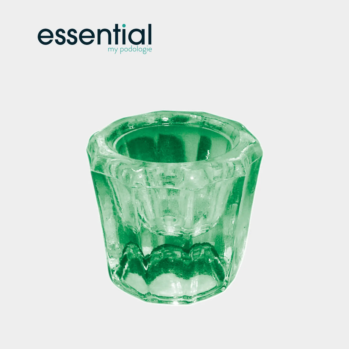 Transparent glass cup for bonding - Essential by My Podologie - My Podologie