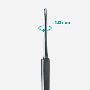 Sharp one-piece gouge - 14.5 cm - Stainless steel - Essential by My Podologie
