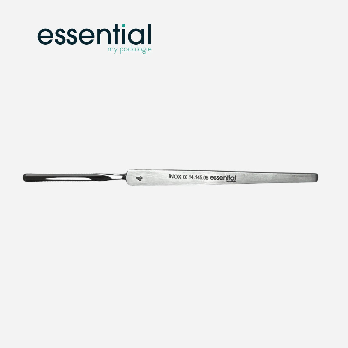 Sharp one-piece gouge - 14.5 cm - Stainless steel - Essential by My Podologie