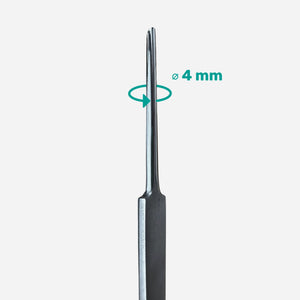 Sharp one-piece gouge - 14.5 cm - Stainless steel - Essential by My Podologie