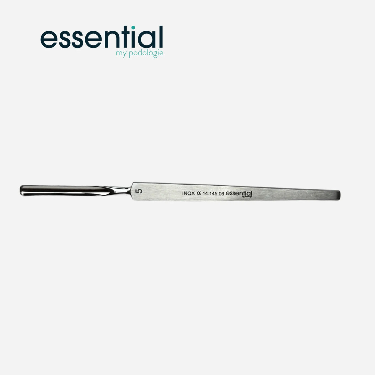 Sharp one-piece gouge - 14.5 cm - Stainless steel - Essential by My Podologie