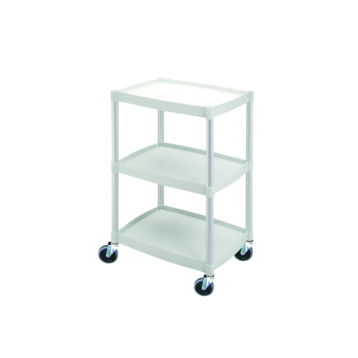 Plastic pedestal table - 3 trays - 48.5 x 36.5 cm - My Podologie