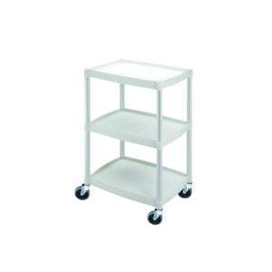 Plastic pedestal table - 3 trays - 48.5 x 36.5 cm - My Podologie